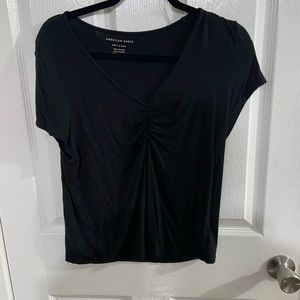 American Eagle black soft and sexy top